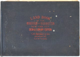 Item #26082 Land Book of the Borough of Manhattan, City of New York. Complete with the year's...