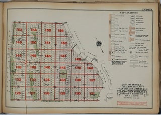 Land Book of the Borough of Manhattan, City of New York. Complete with the year's Correction Sheets.