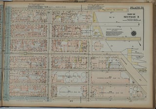 Land Book of the Borough of Manhattan, City of New York. Complete with the year's Correction Sheets.