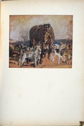 Pictures Of Horses And English Life. With An Appreciation By Lionel Lindsay. Signed, Full vellum binding.