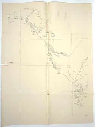 Map of the Country Between Purari Delta and Yule Island Resurveyed in Connection with Dr. Wade's Petroleum Exploration 1913-14. 2 maps.