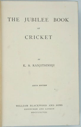 The Jubilee Book of Cricket.