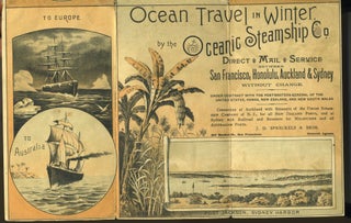 Oceanic Steamship Company, 1889 Promotional Brochure.