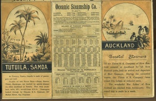 Oceanic Steamship Company, 1889 Promotional Brochure.
