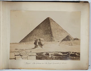 Item #26404 Twenty-Seven Large Format Photographs of Egypt By Antoine (Antonio) Beato. Egypt,...