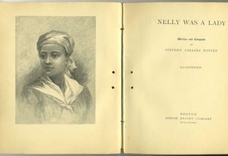 Nelly was a Lady. Hand painted vellum like wrapper.