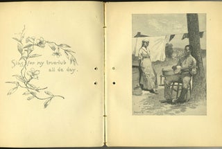 Nelly was a Lady. Hand painted vellum like wrapper.