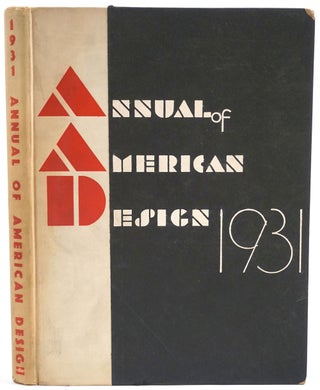 Item #26472 Annual of American Design 1931. Leonard. R. L., Glassgold. C. A