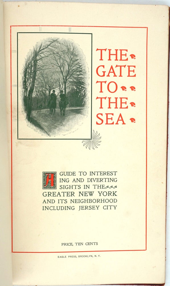 Item #26483 A Visitor's Guide to the Greater New York Jersey City and Suburbs. Herbert F. Gunnison, Jersey City George R. Hough, Chairman of the Publishing Committee.