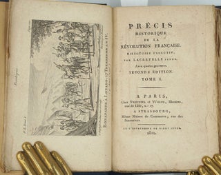 Précis Historique de la Révolution Francaise [Six Volumes].