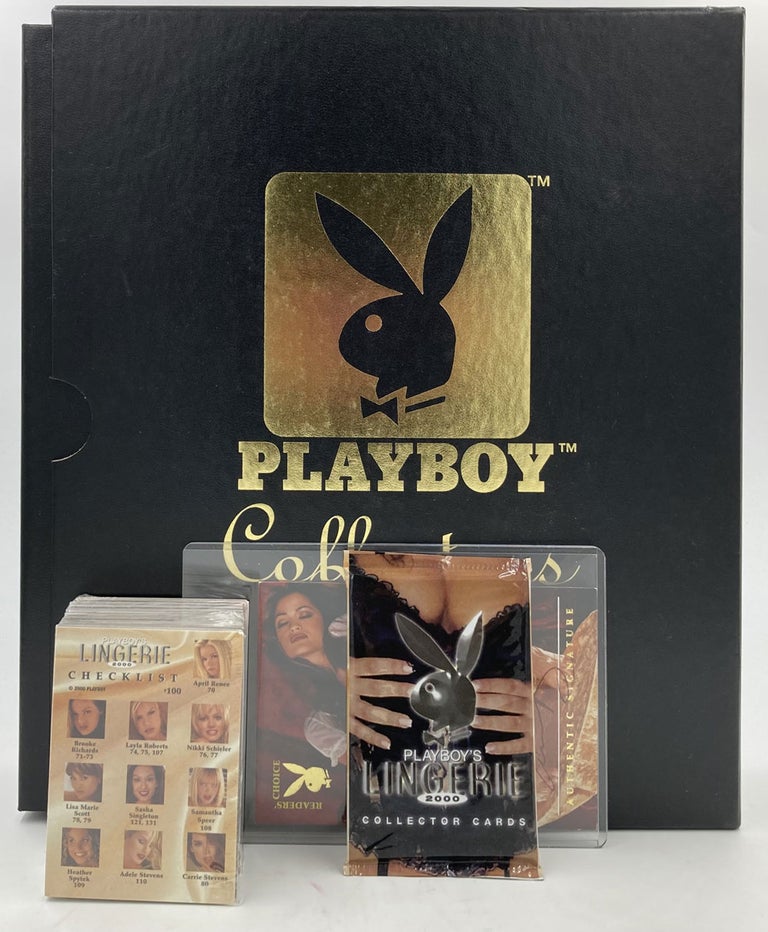 Item #26499 Playboy's Lingerie 2000 Collectors Cards.