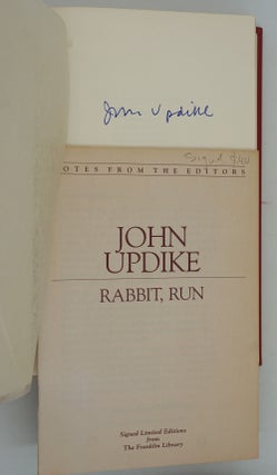 Rabbit, Run. Signed limited edition.