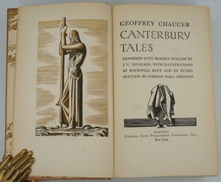 Canterbury Tales. Rendered into Modern English by J.U. Nicolson. With Illustrations by Rockwell Kent...