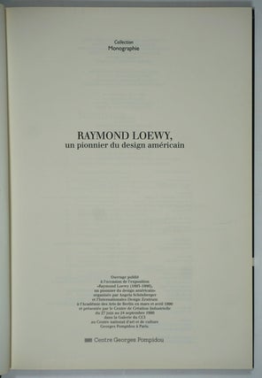Raymond Loewy, un pionnier du design americain.