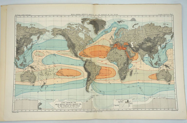 Item #26706 Report on Oceanic Circulation, a Summary of the Scientific Results (Physics & Chemistry Part viii) made on board H. M. S. Challenger 1872 - 1876. Alex Buchan, Challenger Expedition.