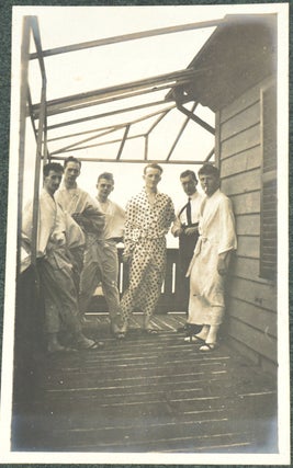 Photo album of a British Businessman's life in Ceylon, Hong Kong with two Japanese Ama divers photographs.