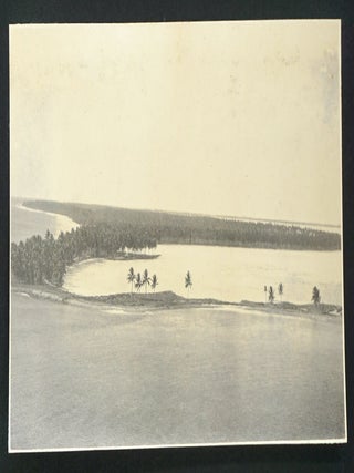 A W.W.I. Photograph album of Fanning Island, South Pacific, during the period of the German attack.