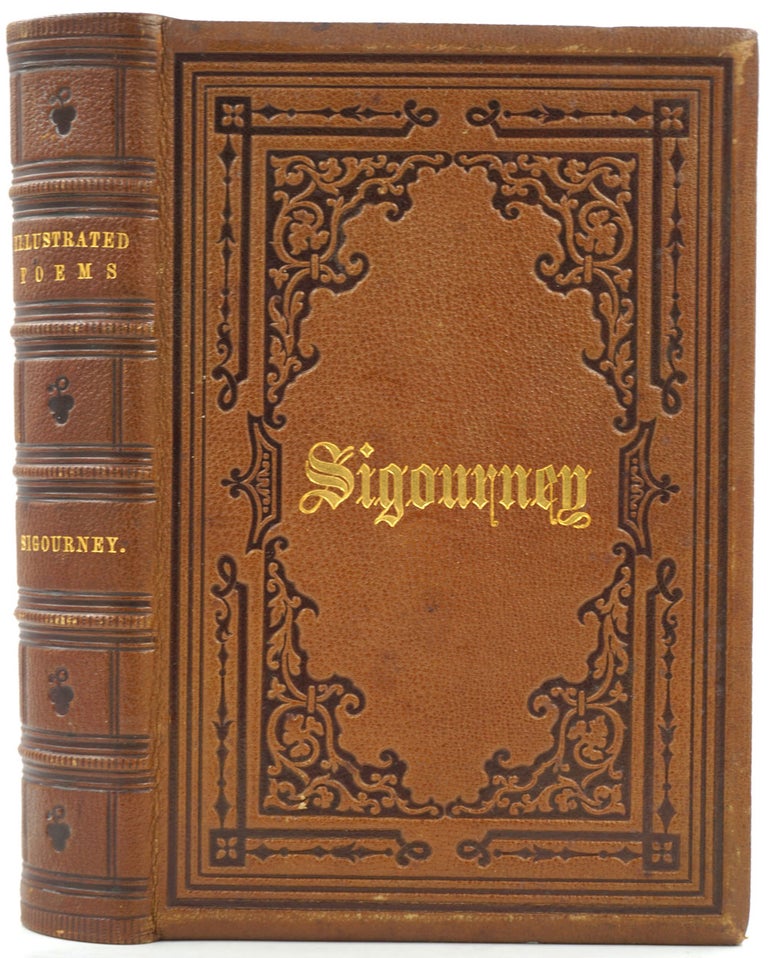 Item #26750 Illustrated Poems by Mrs. L. H. Sigourney with Designs by Felix O. C. Darley. Mrs. Lydia H. Sigourney, F. O. C. Darley.