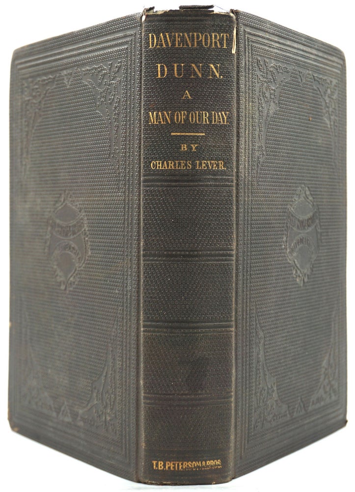 Item #26785 Davenport Dunn. A Man of Our Day. With Illustrations by Phiz. Charles Lever.