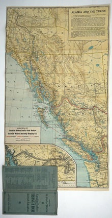 Item #26808 Map of Alaska and the Yukon. Canadian Rockies and the Triangle Tour of British...