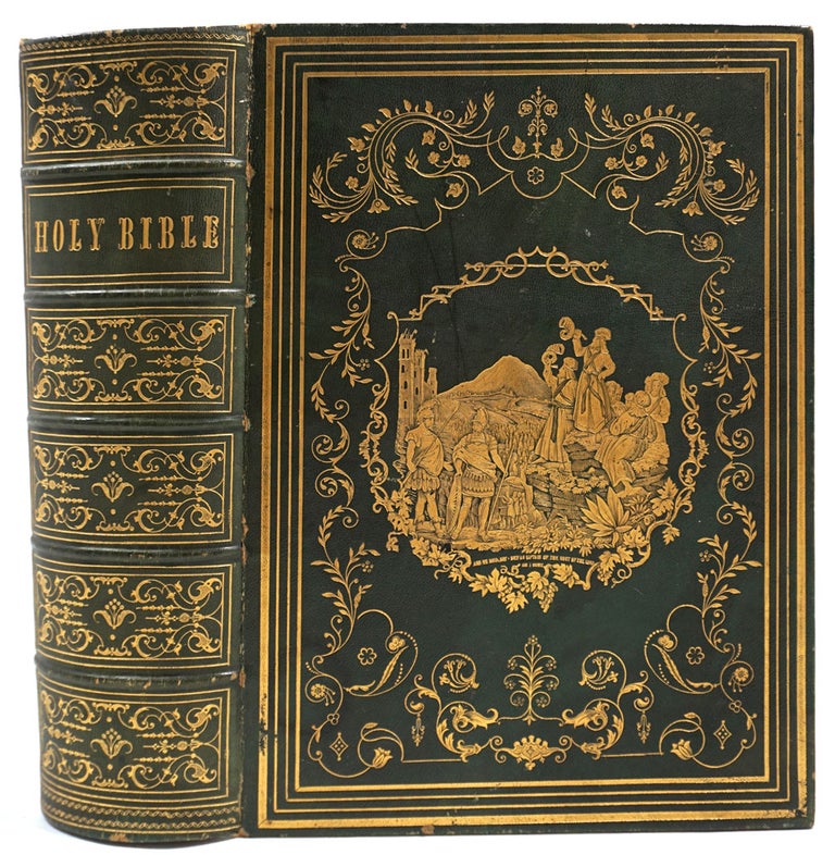 Item #26908 The Illuminated Bible, Containing the Old and New Testaments, Translated Out of the Original Tongues. Embellished with Sixteen Hundred Engravings by J.A. Adams, More Than Fourteen Hundred of which are From Original Designs by J.G. Chapman.