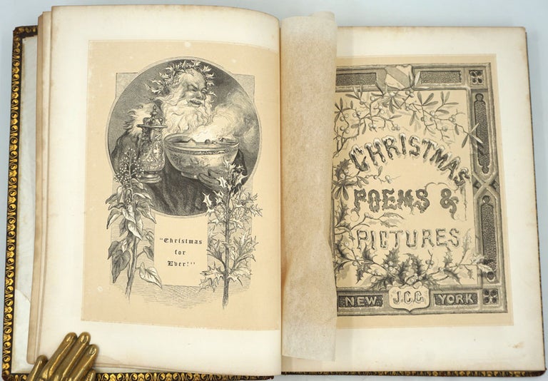 Item #26911 Christmas Poems and Pictures: A Collection of Songs, Carols, and Descriptive Poems, Relating to the Festival of Christmas. Clement Clarke Moore.