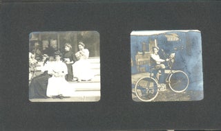 Item #26936 Small Vernacular photo album of the Samuel Browne family in Montgomery, New York....