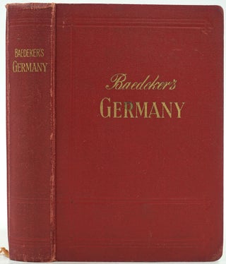 Item #26972 Germany A Handbook for Railway Travellers and Motorists [1936 Olympics edition]....