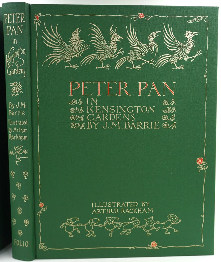 Item #26994 Peter Pan in Kensington Gardens. J. M. Barrie, Arthur Rackham.