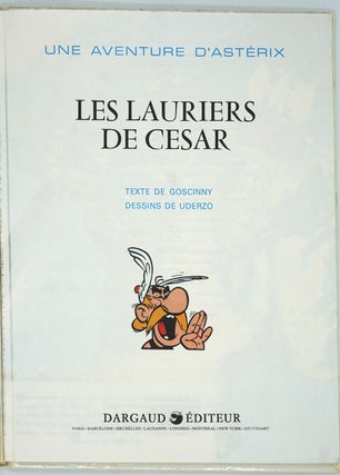 Les Lauriers de Cesar. Une Aventure d'Asterix le Gaulois.