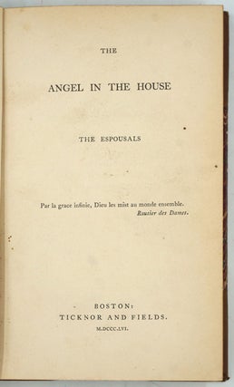 The Angel in the House, Book II The Espousals.