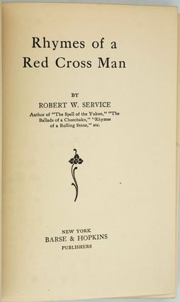 Rhymes of a Red Cross Man.
