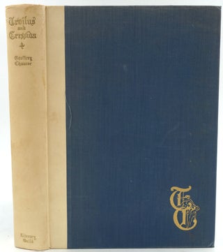 Item #27037 Troilus and Criseyde. A Love Poem in Five Books. Geoffrey Chaucer