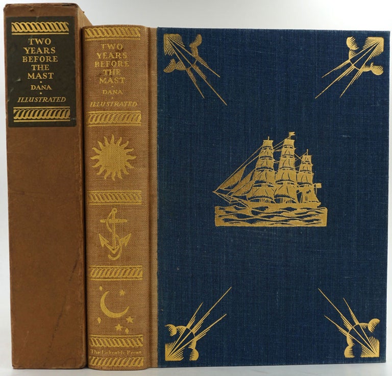 Item #27044 Two Years Before the Mast. A Personal Narrative of Life at Sea. Richard Henry Dana Jr., Edw. A. Wilson.
