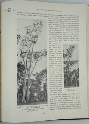 Egg Collecting and Bird Life of Australia. Catalogue and Data of the "Jacksonian Oological Collection," Illustrated with Numerous Photographs depicting various incidents and items in connection with this interesting study, which has been the life work of the author.