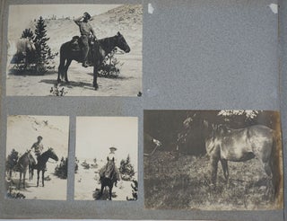 A series of Summer Vacation photo albums, including Wyoming, Three Bear Ranch, Jackson Hole, Yellowstone, Alberta, Jasper, the Adirondacks, etc.