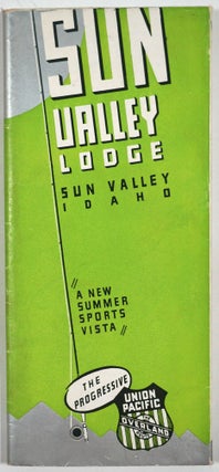 Sun Valley Lodge, Idaho with illustrated map .