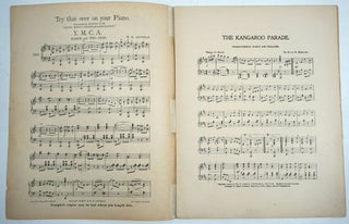 The Kangaroo Parade, Characteristic March Two Step, sheet music.