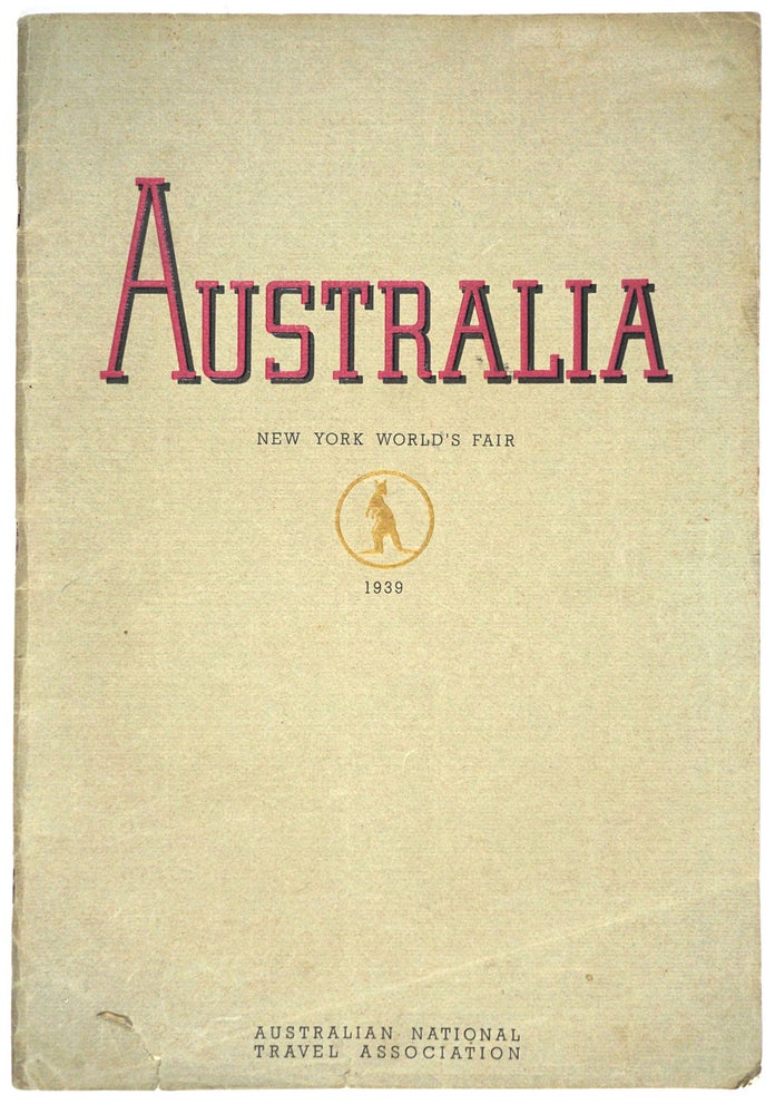 Item #27275 Australia, New York World's Fair 1939.