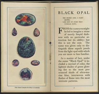 Black Opal, promotional booklet.