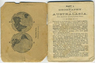 Angus & Robertson's Geography. Part 1, Australasia, with definitions of Geographical Terms. New Edition - Enlarged and Entirely Re-written.