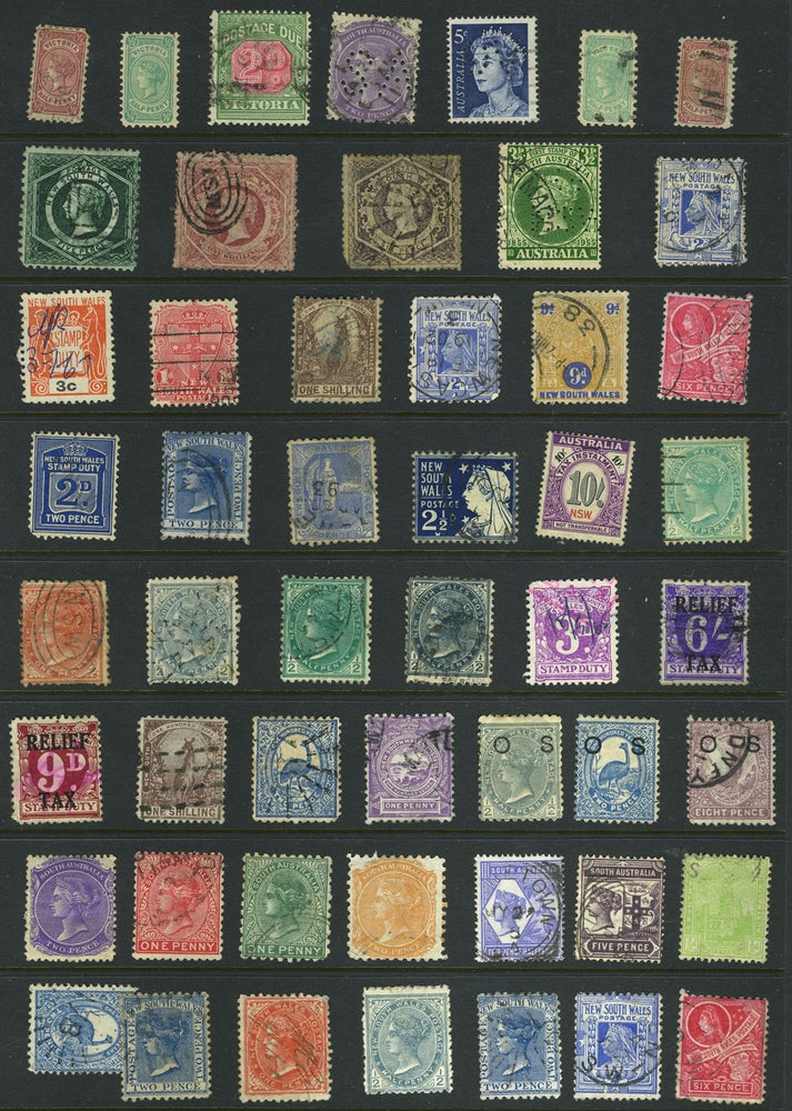 Item #27368 Australian Postage & Stamps. Philately, Australia.