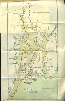 The Tourist's Guide... East and Hudson Rivers showing the course of Steamers...