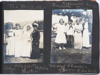 Altamont YWCA camp; Barnard College; Fall River MA; Lake George - personal Photo Album of 200 vernacular shots mostly of identified friends and family.