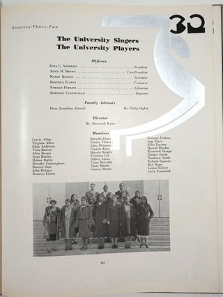 The Cincinnatian of 1932, Volume XXXIX.