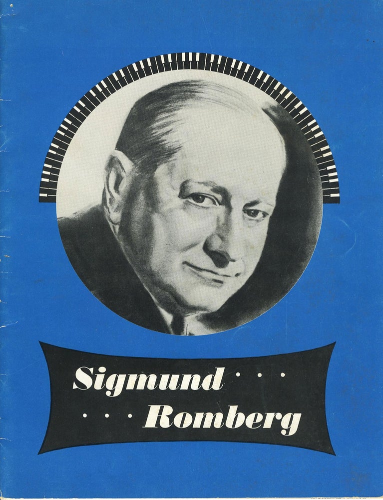 Item #27420 An Evening with Sigmund Romberg and his concert Orchestra. Season 1950 concert. Music, Sigmund Romberg.