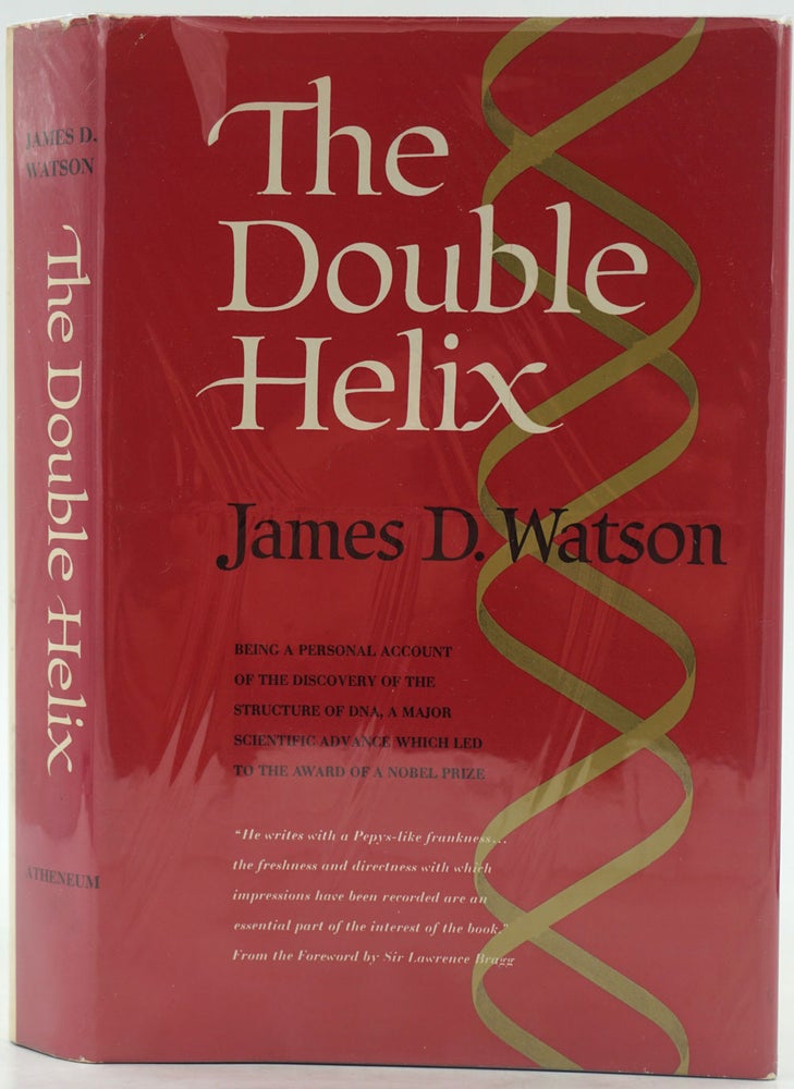 Item #27427 The Double Helix. A Personal Account of the Discovery of the Structure of DNA. James D. Watson, SIGNED.