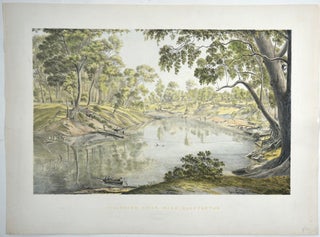 Item #27435 Goulbourn River near Shepparton. Victoria, Prints, Eugene von Guerard