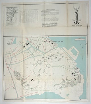 Item #27439 City Map Yokohama. Japan, Map, US Air Force