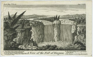 Item #27441 A View of the Fall of Niagara, copper engraving. Niagara Falls